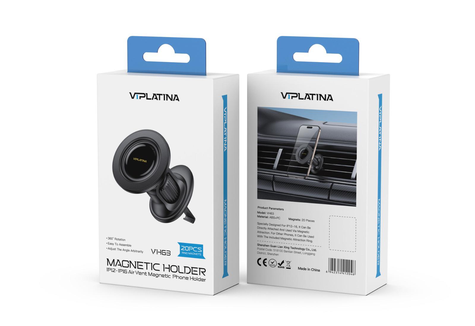 VH63 MAGNETIC HOLDER - BLACK