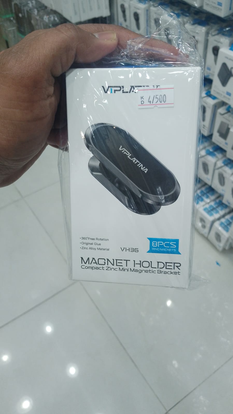 VH36 MAGNETIC HOLDER -BLACK