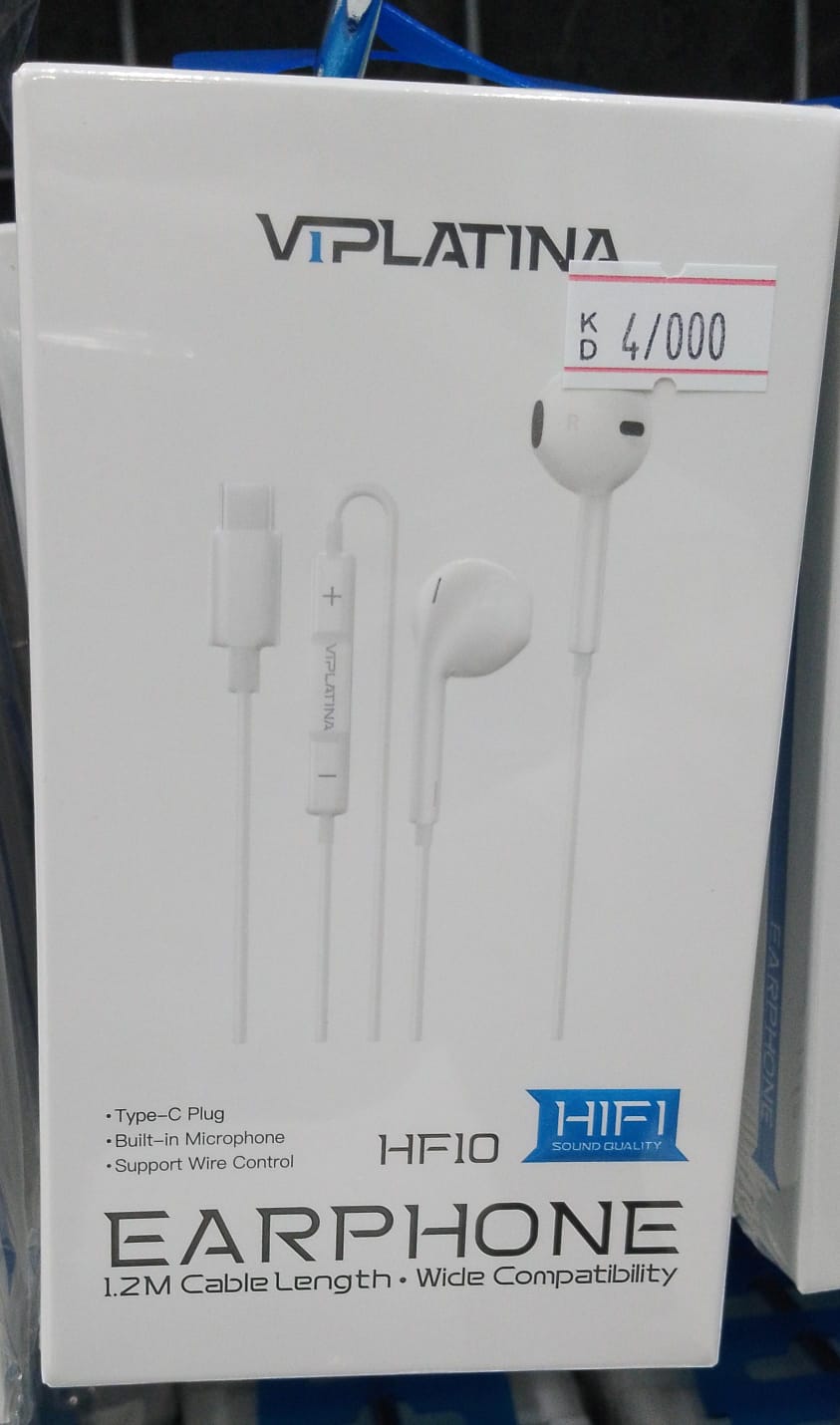 HF10 EAR PHONE - WHITE